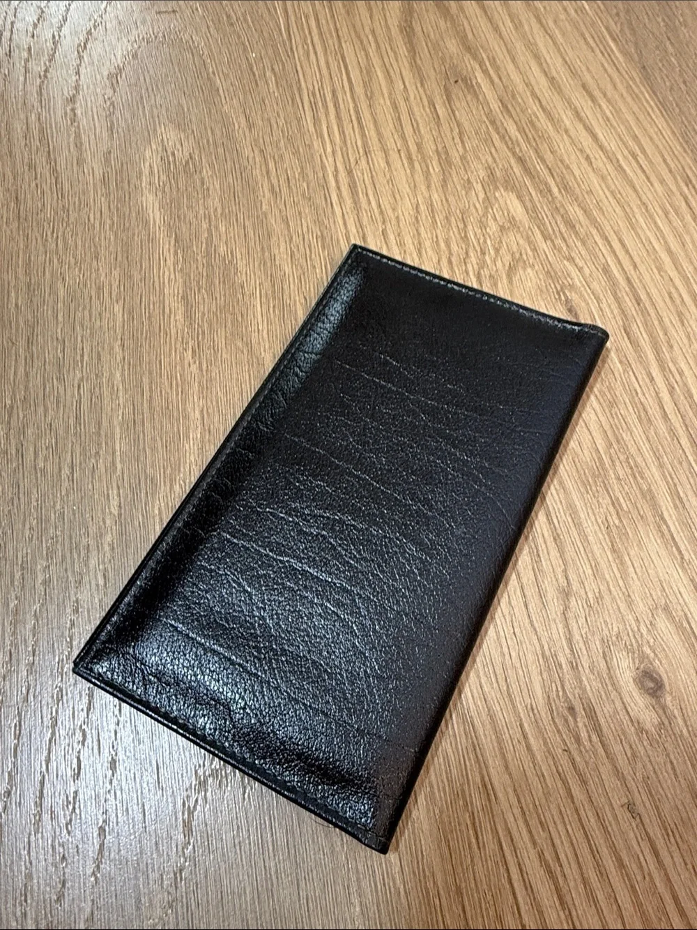 Classic Black Leather Wallet